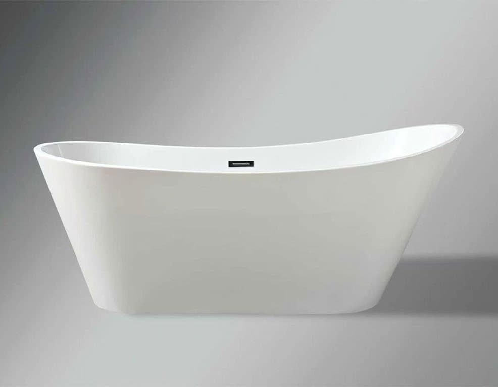 Isabella Dolce White Slim Edge Tub