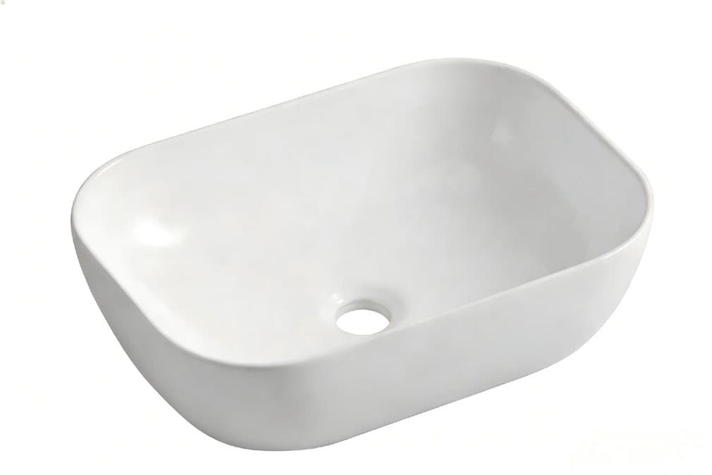 Urban Arch Ceramic White Basin