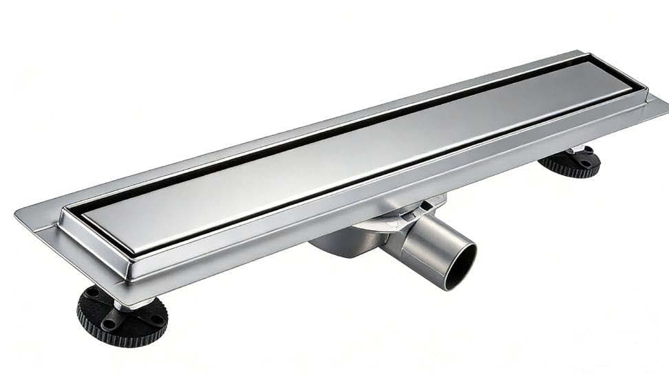 Floor Drain Solid Silver 800mm