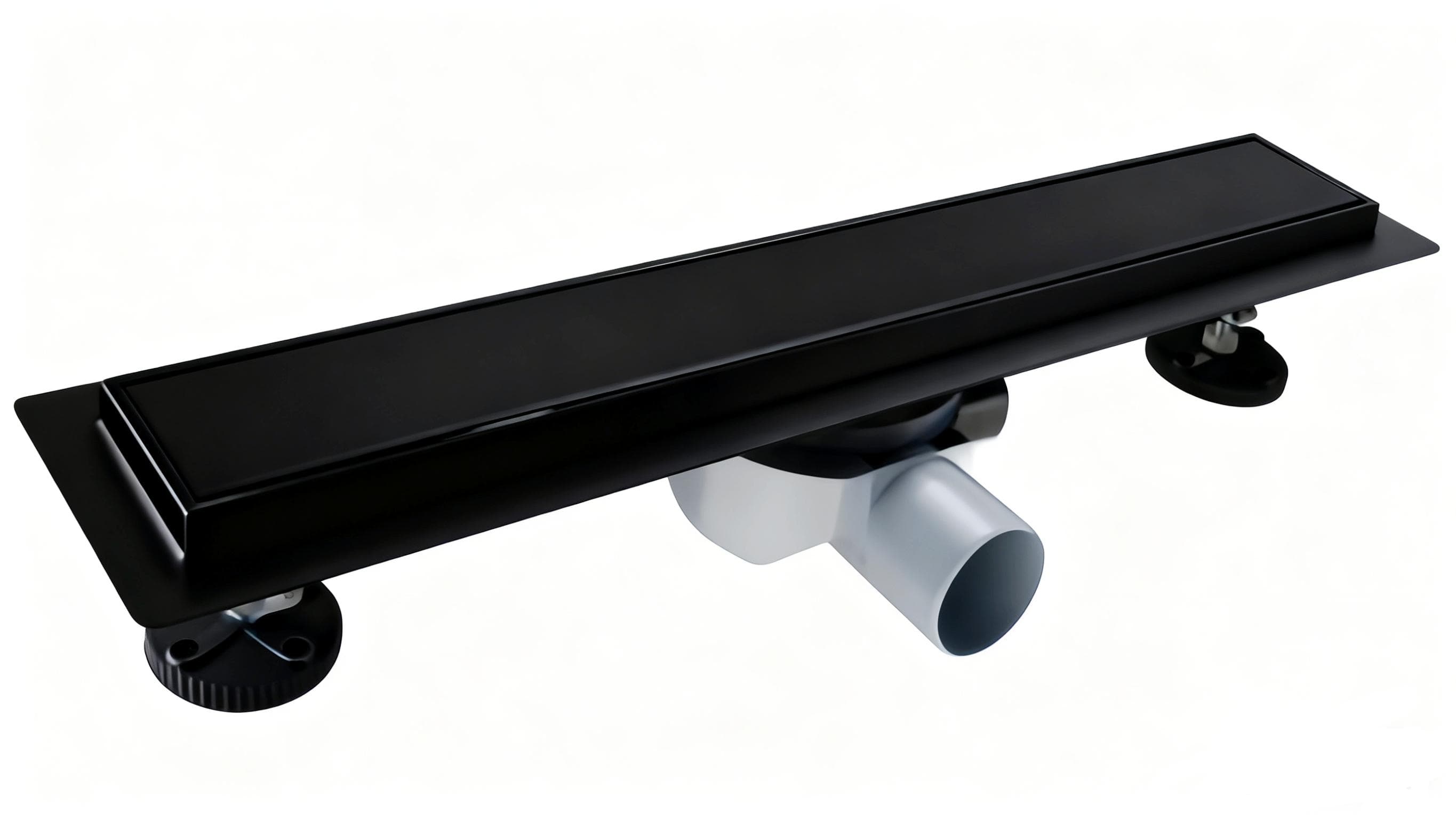 Floor Drain Black Solid 500mm