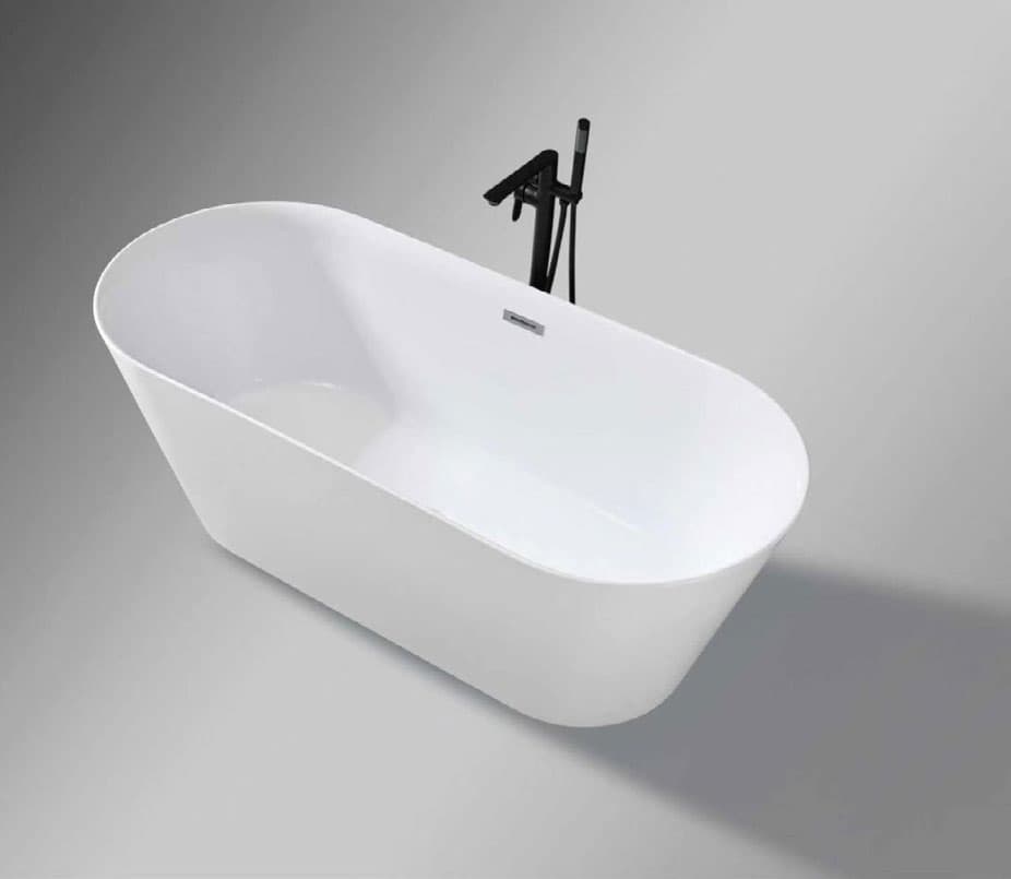 Elsa Slim Edge White Tub