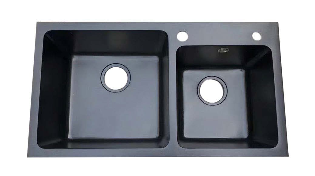 Dual Quart Kitchen Sink