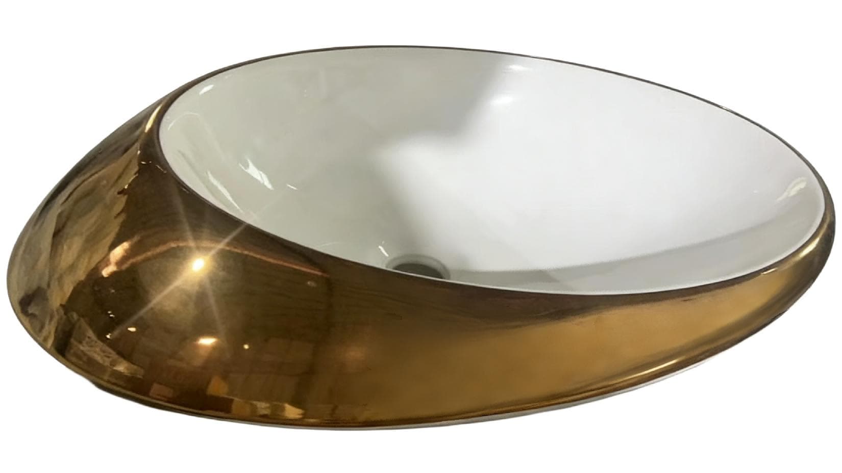 Sunshine Oval Gold Basin