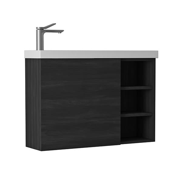 Lizzy Blac Cabinet & White Basin 550mm