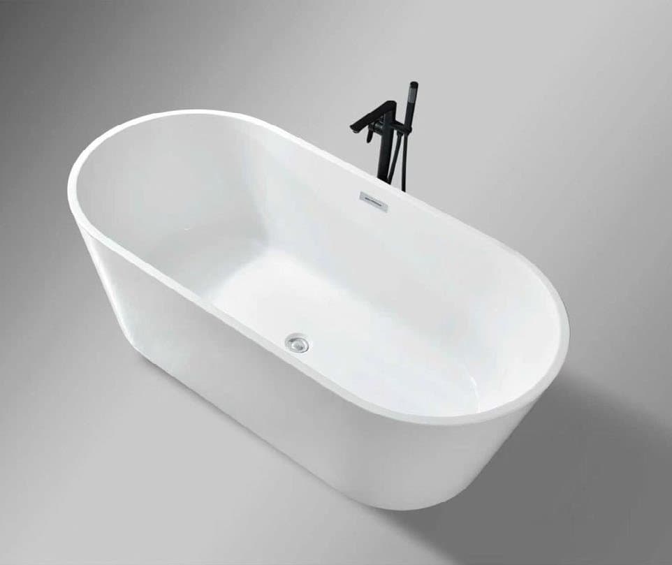 Halo Freestanding Bath Tub White