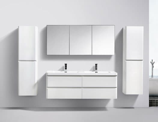 Ava Milan White - Four Drawer 1500mm