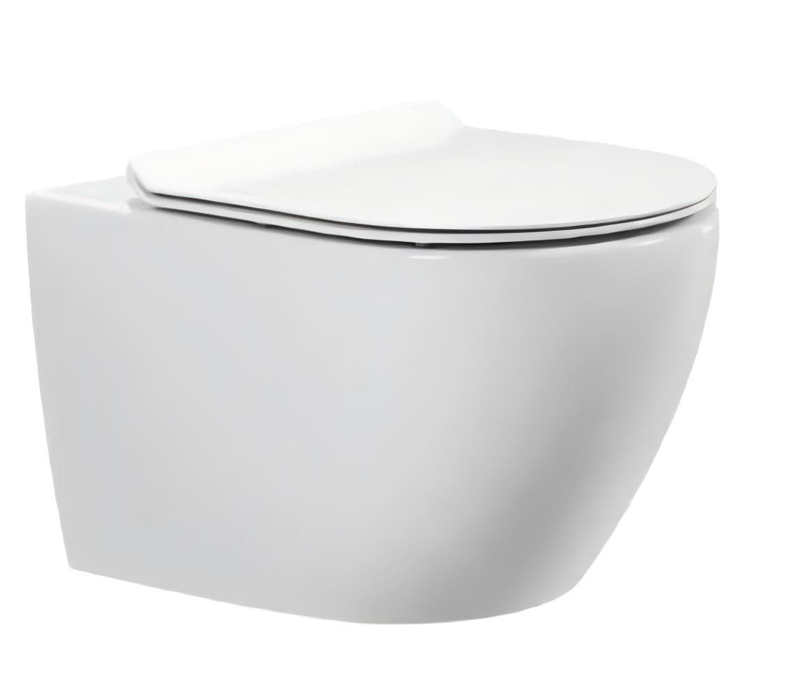 Curva Wall Hung Pan White